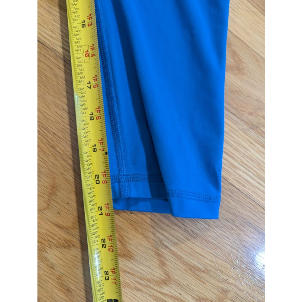 X by Gottex Blue Crop Leggings Medium - Picture 8 of 9